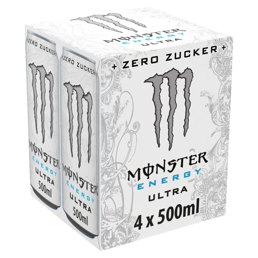 Monster Energy Ultra Zero Zucker 4x0,5l